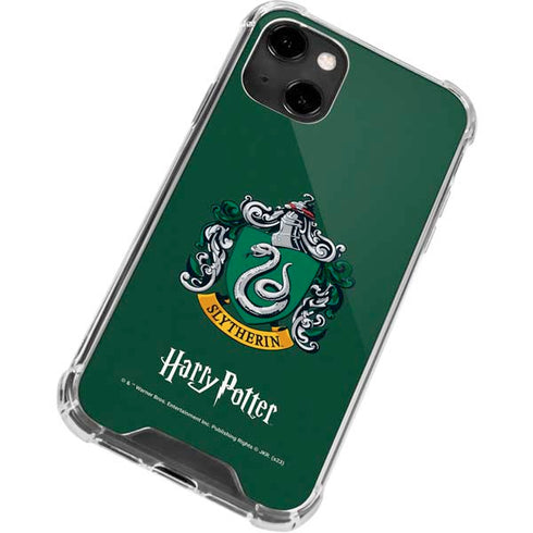Wizarding World Harry Potter Slytherin House Crest iPhone 14 Clear Case